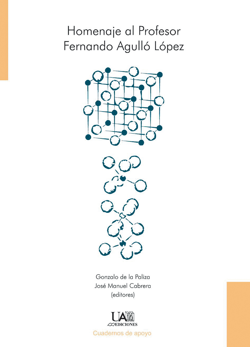 Portada de Homenaje al Profesor Fernando Agulló López