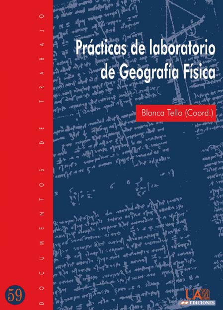 Portada de Prácticas de Laboratorio de Geografía Física